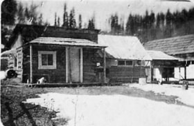 [Bull James'?] cabin. (Images are provided for educational and research purposes only. Other use requires permission, please contact the Museum.) thumbnail