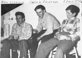 Ben Herron, Calvin Friesen, and Ernie Anderson. (Images are provided for educational and research purposes only. Other use requires permission, please contact the Museum.) thumbnail