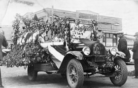 Diamond Jubilee float in Smithers parade. (Images are provided for educational and research purposes only. Other use requires permission, please contact the Museum.) thumbnail
