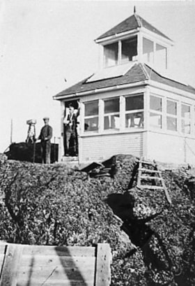 Fire lookout near Topley. (Images are provided for educational and research purposes only. Other use requires permission, please contact the Museum.) thumbnail