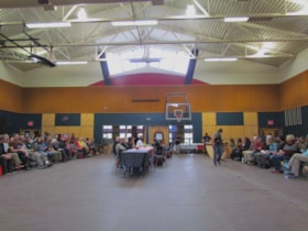 Inside the Witset multiplex or feast hall. (Images are provided for educational and research purposes only. Other use requires permission, please contact the Museum.) thumbnail
