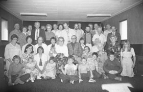 Group at Jim and Lyna McNeil's farewell party. (Images are provided for educational and research purposes only. Other use requires permission, please contact the Museum.) thumbnail
