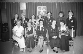 Group of women at Houston Legion awards night. (Images are provided for educational and research purposes only. Other use requires permission, please contact the Museum.) thumbnail