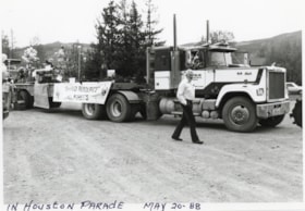 B.C. Forest Service float in Pleasant Valley Days parade. (Images are provided for educational and research purposes only. Other use requires permission, please contact the Museum.) thumbnail