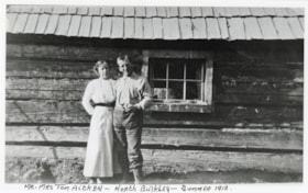 Tom and Nora Aitken at North Bulkley. (Images are provided for educational and research purposes only. Other use requires permission, please contact the Museum.) thumbnail