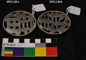 Belt Buckles. (Images are provided for educational and research purposes only. Other use requires permission, please contact the Museum.) thumbnail