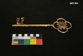 Commemorative Key. (Images are provided for educational and research purposes only. Other use requires permission, please contact the Museum.) thumbnail
