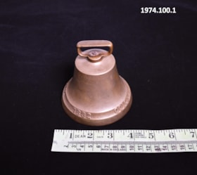 Brass Bell. (Images are provided for educational and research purposes only. Other use requires permission, please contact the Museum.) thumbnail