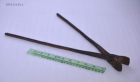 Pickup Tongs. (Images are provided for educational and research purposes only. Other use requires permission, please contact the Museum.) thumbnail