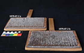 Hand Carders. (Images are provided for educational and research purposes only. Other use requires permission, please contact the Museum.) thumbnail