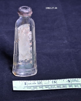 Lotion Bottle. (Images are provided for educational and research purposes only. Other use requires permission, please contact the Museum.) thumbnail