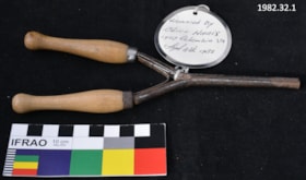 Curling Iron. (Images are provided for educational and research purposes only. Other use requires permission, please contact the Museum.) thumbnail
