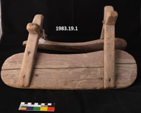 Pack Saddle. (Images are provided for educational and research purposes only. Other use requires permission, please contact the Museum.) thumbnail