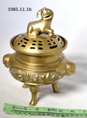 Incense Burner. (Images are provided for educational and research purposes only. Other use requires permission, please contact the Museum.) thumbnail