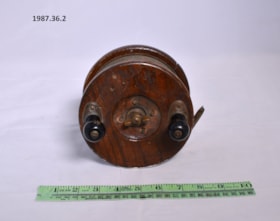 Fishing Reel. (Images are provided for educational and research purposes only. Other use requires permission, please contact the Museum.) thumbnail