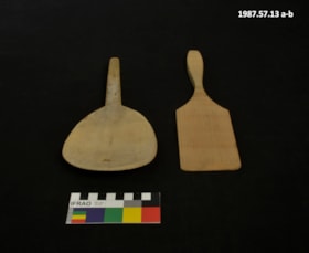 Butter Working Spades. (Images are provided for educational and research purposes only. Other use requires permission, please contact the Museum.) thumbnail