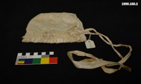 Baby Bonnet. (Images are provided for educational and research purposes only. Other use requires permission, please contact the Museum.) thumbnail