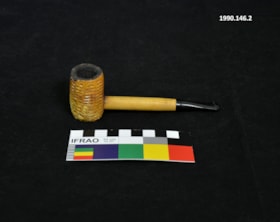 Corn cob pipe. (Images are provided for educational and research purposes only. Other use requires permission, please contact the Museum.) thumbnail