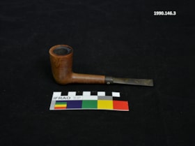 Briar pipe. (Images are provided for educational and research purposes only. Other use requires permission, please contact the Museum.) thumbnail