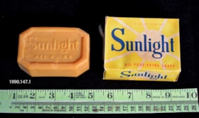 Extra-Soapy Sunlight Soap. (Images are provided for educational and research purposes only. Other use requires permission, please contact the Museum.) thumbnail