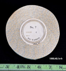 Rayon Ribbon. (Images are provided for educational and research purposes only. Other use requires permission, please contact the Museum.) thumbnail
