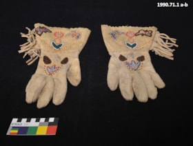 Gloves. (Images are provided for educational and research purposes only. Other use requires permission, please contact the Museum.) thumbnail