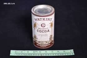 Cocoa Tin. (Images are provided for educational and research purposes only. Other use requires permission, please contact the Museum.) thumbnail
