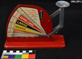 Jiffy-Way Egg Scale. (Images are provided for educational and research purposes only. Other use requires permission, please contact the Museum.) thumbnail