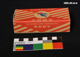 Match Box. (Images are provided for educational and research purposes only. Other use requires permission, please contact the Museum.) thumbnail