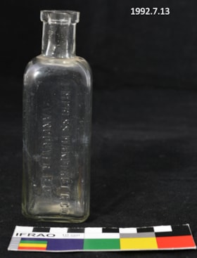 Empress Manufact'g Co. Bottle. (Images are provided for educational and research purposes only. Other use requires permission, please contact the Museum.) thumbnail