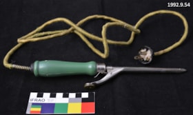 Curling Iron. (Images are provided for educational and research purposes only. Other use requires permission, please contact the Museum.) thumbnail