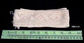 Crocheted Trim. (Images are provided for educational and research purposes only. Other use requires permission, please contact the Museum.) thumbnail