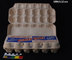 Egg Cartons. (Images are provided for educational and research purposes only. Other use requires permission, please contact the Museum.) thumbnail