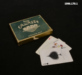 Canasta Cards. (Images are provided for educational and research purposes only. Other use requires permission, please contact the Museum.) thumbnail