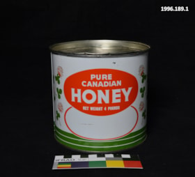 Honey Tin. (Images are provided for educational and research purposes only. Other use requires permission, please contact the Museum.) thumbnail