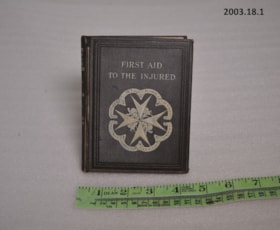 First Aid Handbook. (Images are provided for educational and research purposes only. Other use requires permission, please contact the Museum.) thumbnail