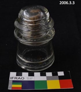 Hemingray Insulator. (Images are provided for educational and research purposes only. Other use requires permission, please contact the Museum.) thumbnail