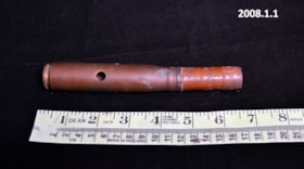Shell Casing. (Images are provided for educational and research purposes only. Other use requires permission, please contact the Museum.) thumbnail