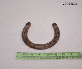 Iron Horseshoe. (Images are provided for educational and research purposes only. Other use requires permission, please contact the Museum.) thumbnail