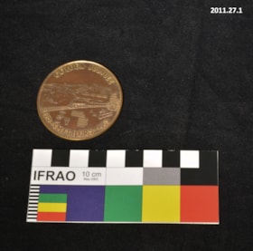 Commemorative Coin. (Images are provided for educational and research purposes only. Other use requires permission, please contact the Museum.) thumbnail