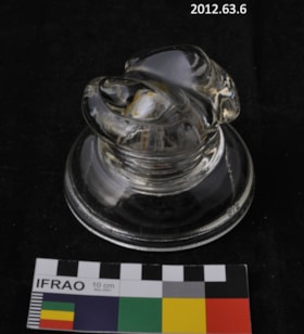 Glass Insulator. (Images are provided for educational and research purposes only. Other use requires permission, please contact the Museum.) thumbnail