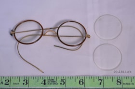 Eye Glasses. (Images are provided for educational and research purposes only. Other use requires permission, please contact the Museum.) thumbnail