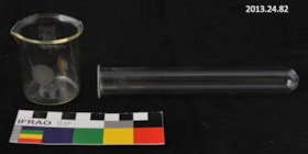Glass Tube and Beaker. (Images are provided for educational and research purposes only. Other use requires permission, please contact the Museum.) thumbnail