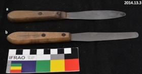 Assaying Spatulas. (Images are provided for educational and research purposes only. Other use requires permission, please contact the Museum.) thumbnail
