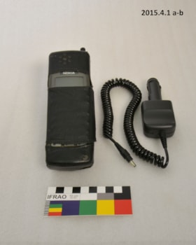 1996 Nokia Cellphone. (Images are provided for educational and research purposes only. Other use requires permission, please contact the Museum.) thumbnail