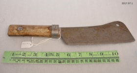 Butcher Knife. (Images are provided for educational and research purposes only. Other use requires permission, please contact the Museum.) thumbnail