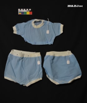 Baby outfit. (Images are provided for educational and research purposes only. Other use requires permission, please contact the Museum.) thumbnail