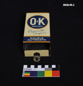 Cigarette Paper. (Images are provided for educational and research purposes only. Other use requires permission, please contact the Museum.) thumbnail