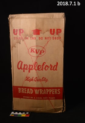 Bread Wrapper Roll. (Images are provided for educational and research purposes only. Other use requires permission, please contact the Museum.) thumbnail